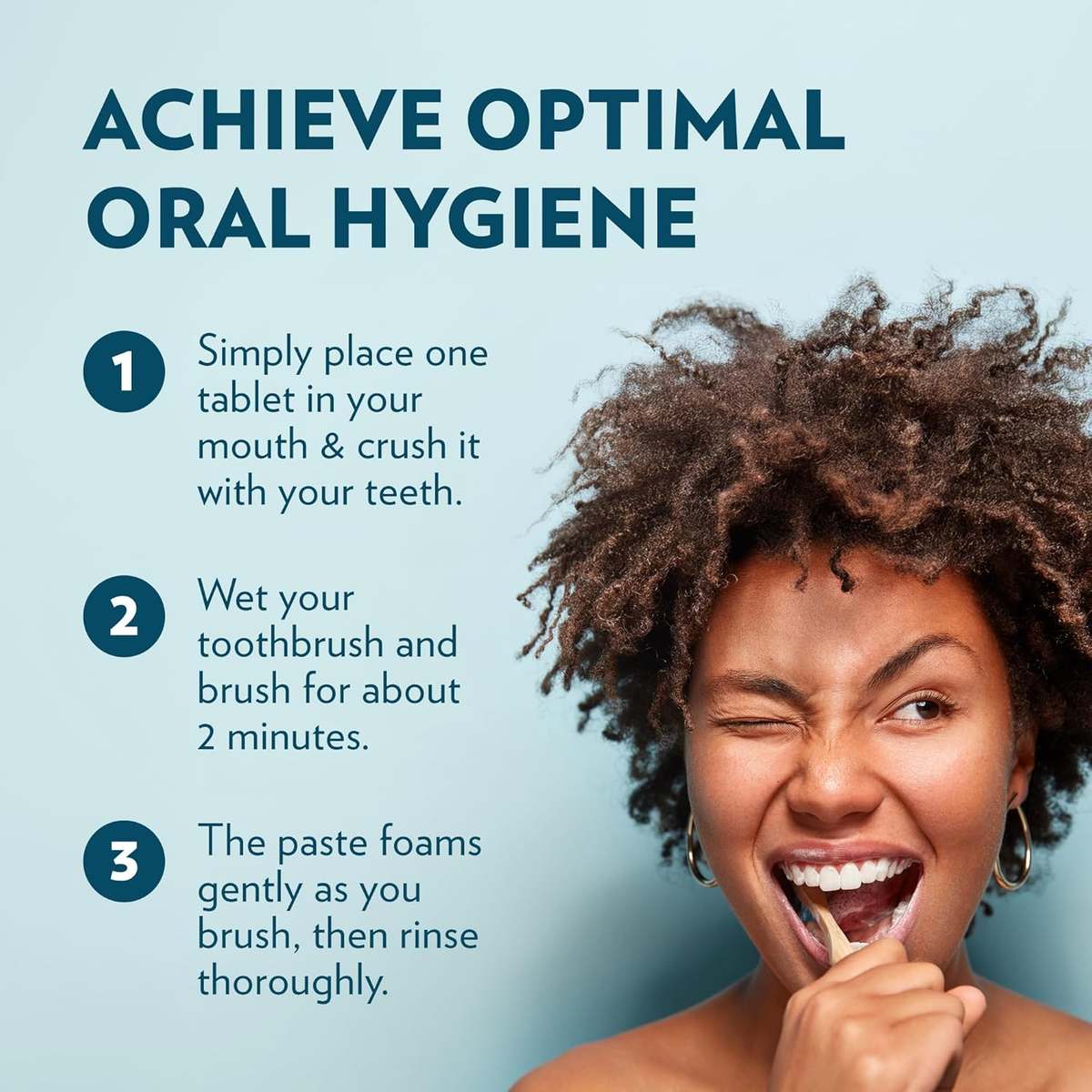 Toothpaste Tablets – Bubblegum | Nano Hydroxyapatite Toothpaste Tablets Kids - Chewable - Made with Xylitol | Fluoride Free L 90 Tabs