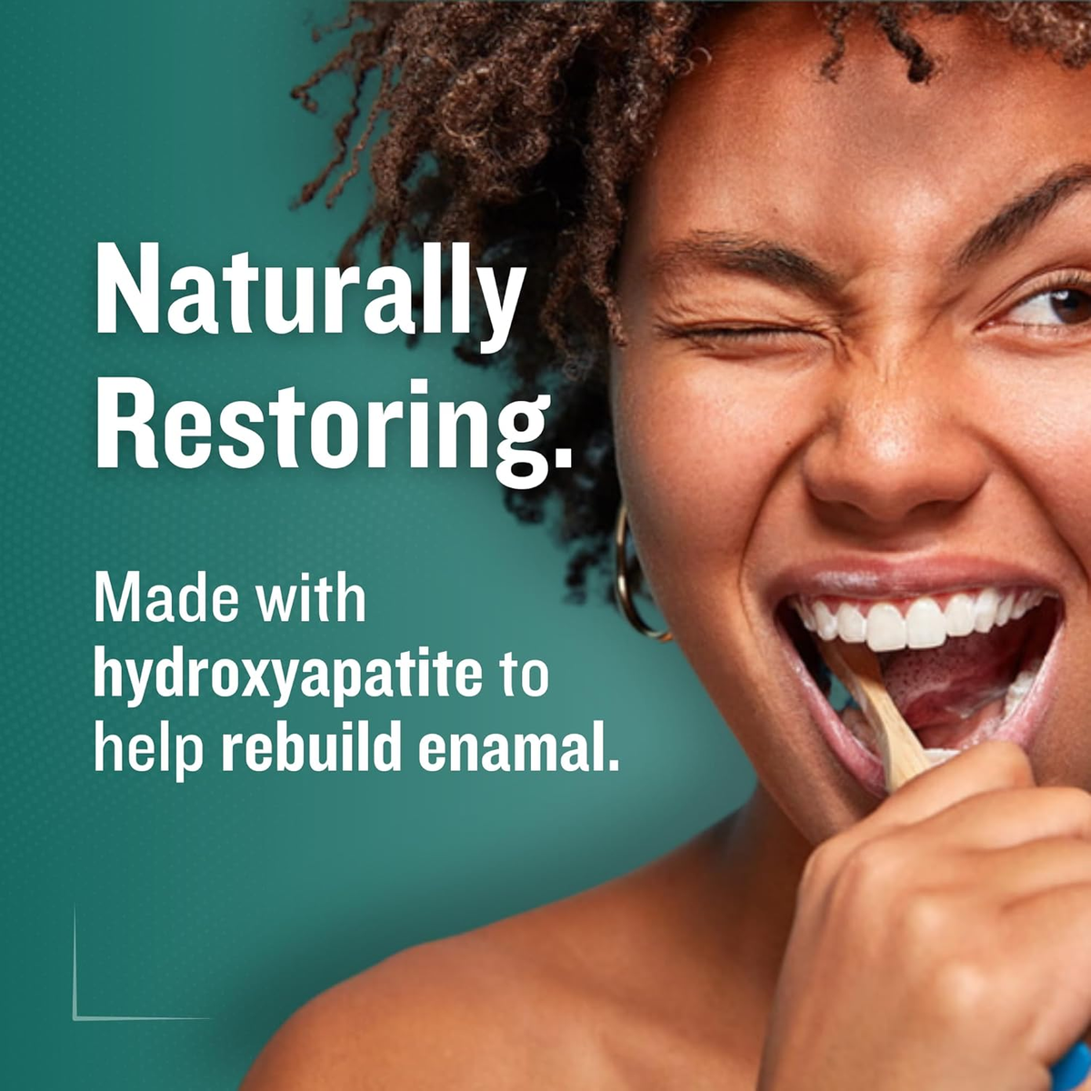 Ruut Toothpaste Tablets, Hydroxyapatite Remineralizing Eco Friendly Tablets, Fluoride Free Travel Tooth Tabs for Sensitive Teeth, Chewable Toothpaste Bites, Peppermint - 1 Month